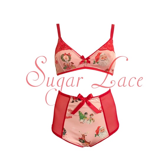 Christmas bralette 2025