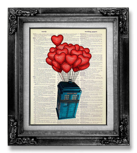 Doctor Who Gift Doctor Who Decor Doctor Who Print Doctor Etsy