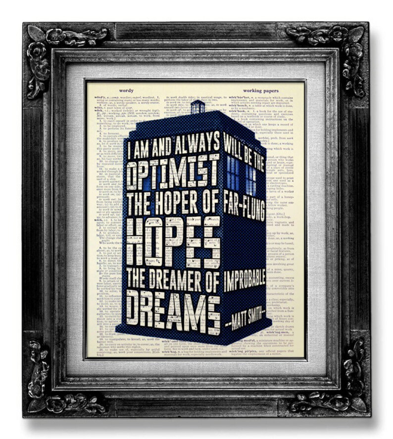 Doctor Who DOCTOR WHO TARDIS Art Dr Who Tardis Gift Etsy