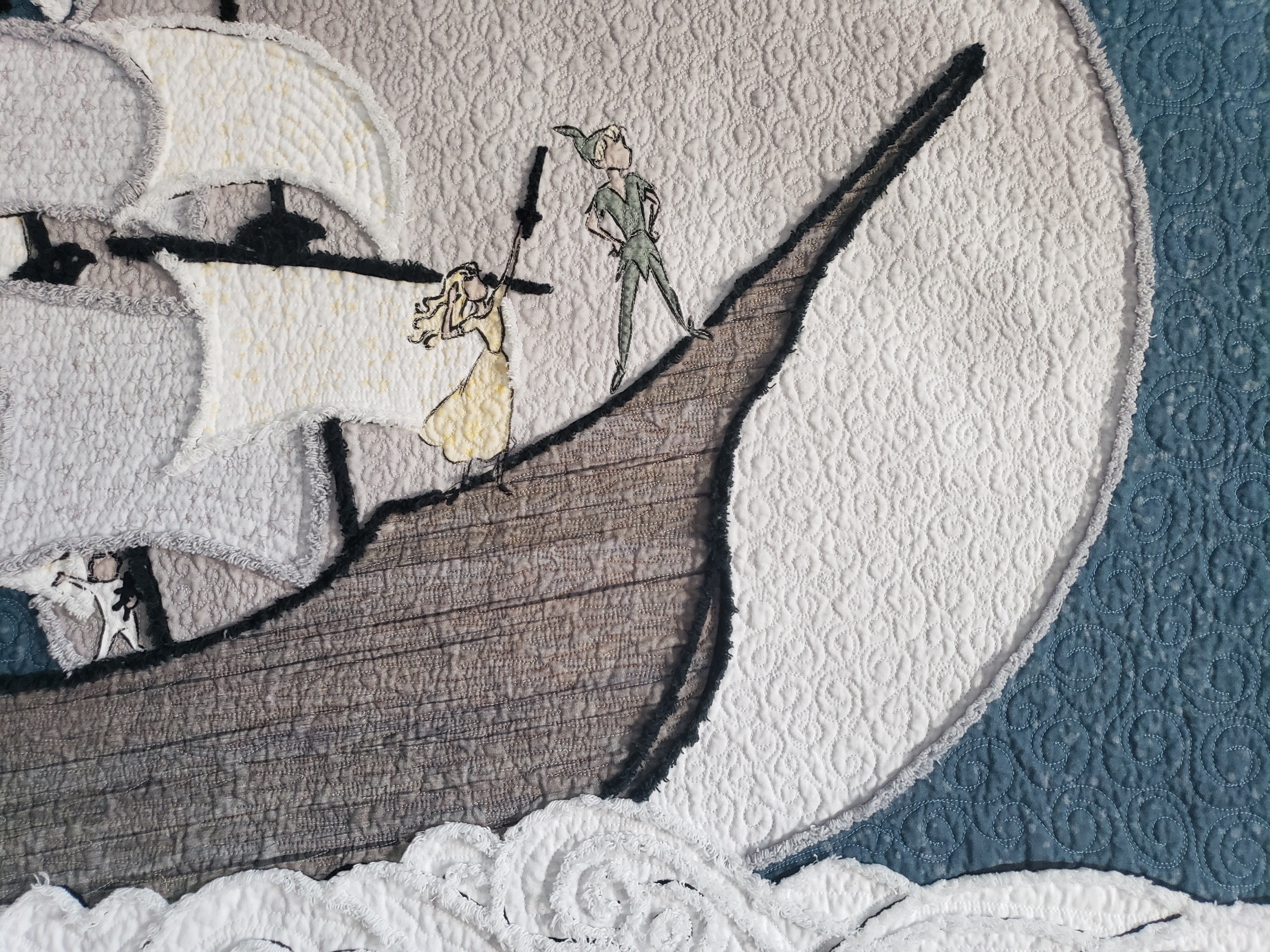 We Can Fly Quilt Kit Hoffman Storybook Collection Peter Pan Etsy