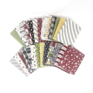 MODA Sweetwater varsity fat quarters, 26 Sweetwater fat quarters, Fat quarter  bundle, Varsity collection fat quarters, quilt fabric