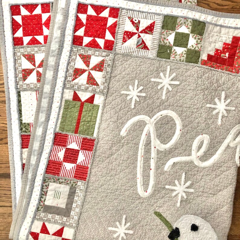Peace on Earth by Lella Boutique for Moda Panel Quilt Etsy