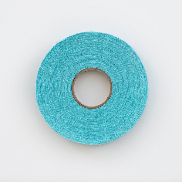 Chenille It Blooming Bias, 5/8 inch wide trim, Bahama Blue - Chenille trim- embellishment - bias trim- chenille