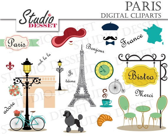 Paris Cliparts France Clip Art Eiffel Tower Clipart DIY