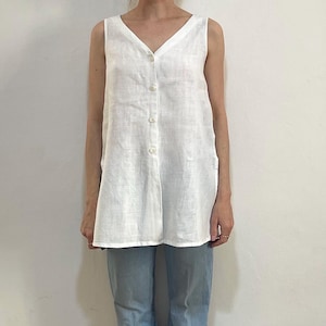 Kenzo Linen Top - Etsy