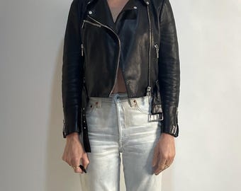 Y2K Plein Sud Leather Patchwork Rabbit Fur Mountain Trapper Vibe