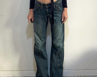 Vintage Levi's Engineered Loose Cut Jeans Cinch Back / American