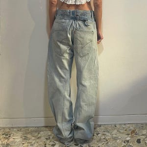 Y2K Levis Engineered Jeans Twisted Seams Barrel Leg With Buckle