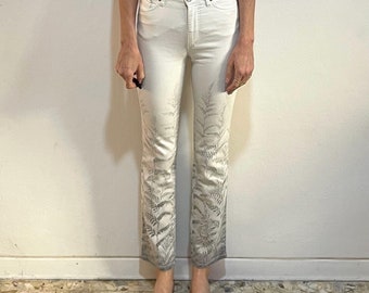パンツ Fendi Ff Ocean Blue Chambray Denim Pants Long Jeans Jeans Light blue | Fendi