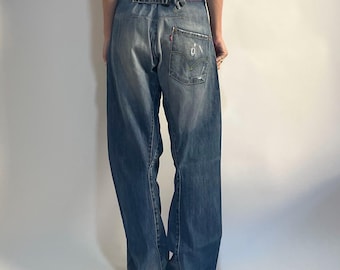 Vintage Levi's Engineered Jeans | Asymmetrical Y2K Denim (W29 L30