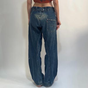 Levis Engineered Jeans Buckle Back - Etsy