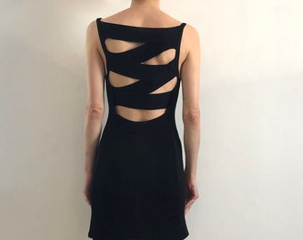 montana mini dress black Montana Velvet Mini Dress in Black – Lace & Beads