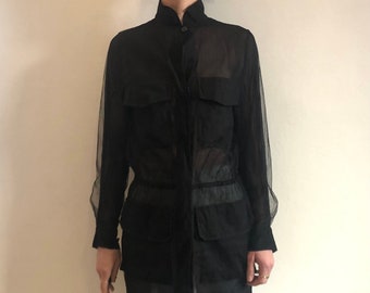 マルジェラのファーコート、フェイクファーコート、マルジェラ x H&M