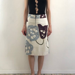 Dries Van Noten 90s Wrap Long Skirt 90s Dries Van Noten Silk