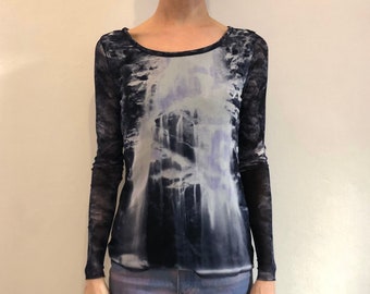 Iconic Vivienne Tam Spring 1995 Mao Collection Archive Print Mesh