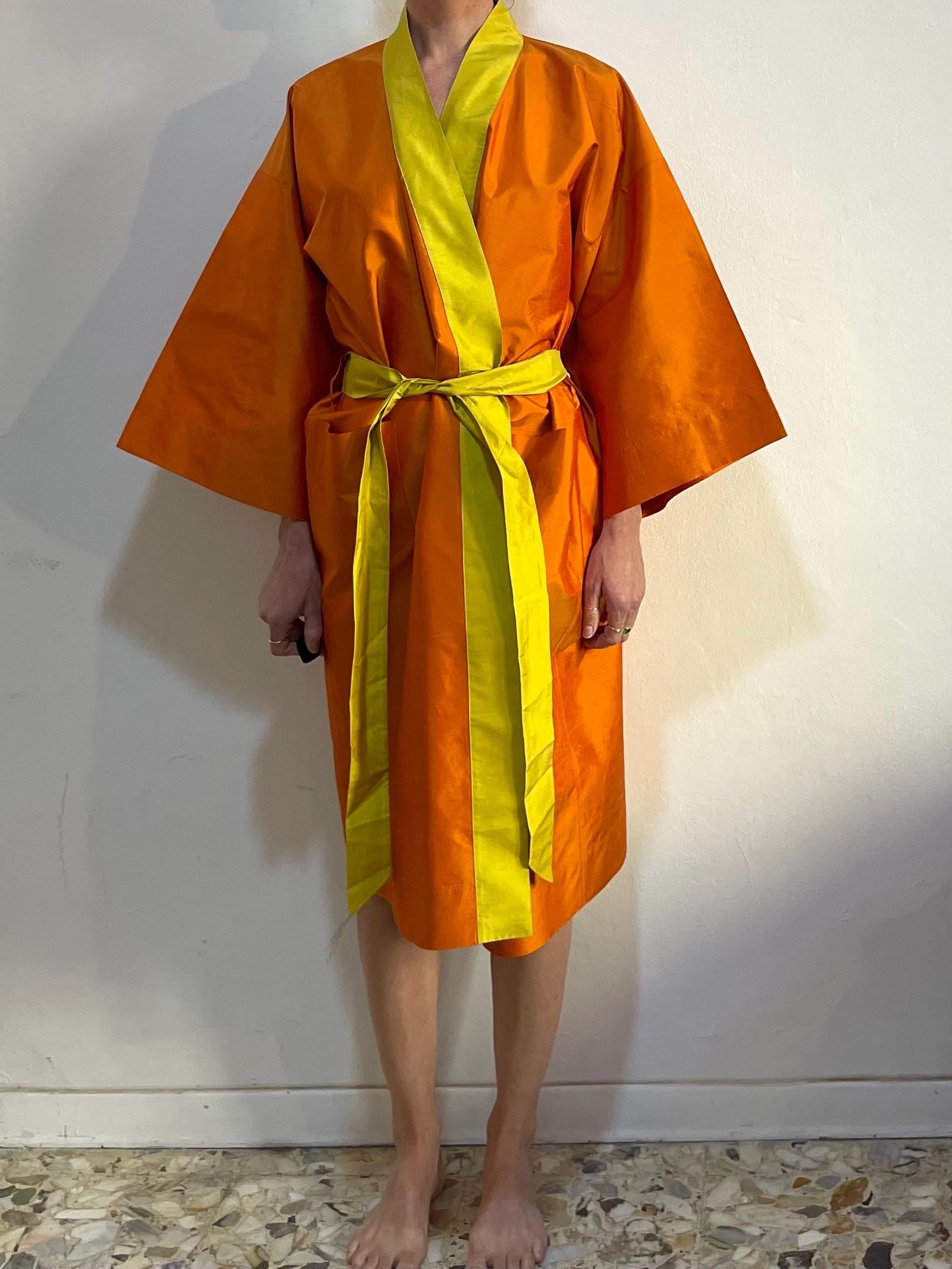 Jim Thompson Silk Robe - Etsy