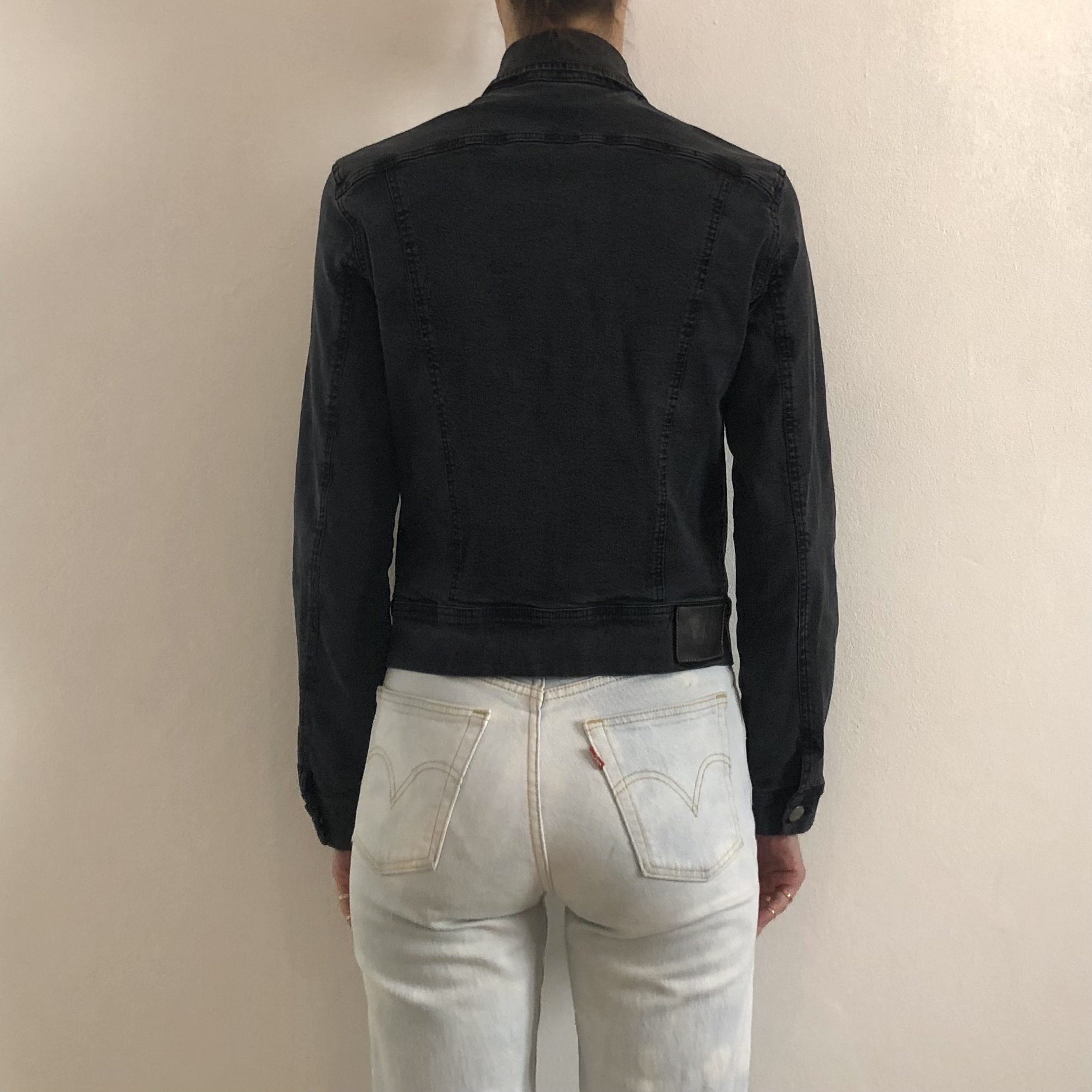 Buy Y2K Plein Sud Corset Hook and Eye Vintage Denim Cropped