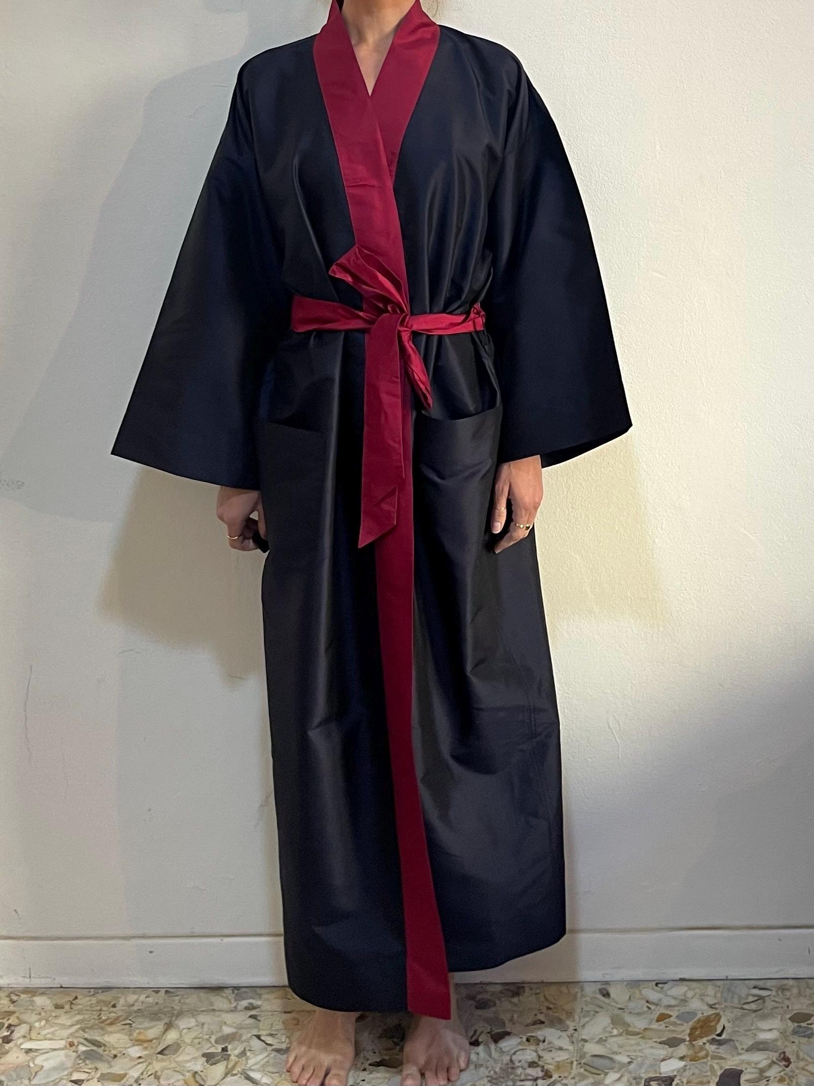 Jim Thompson Silk Robe - Etsy