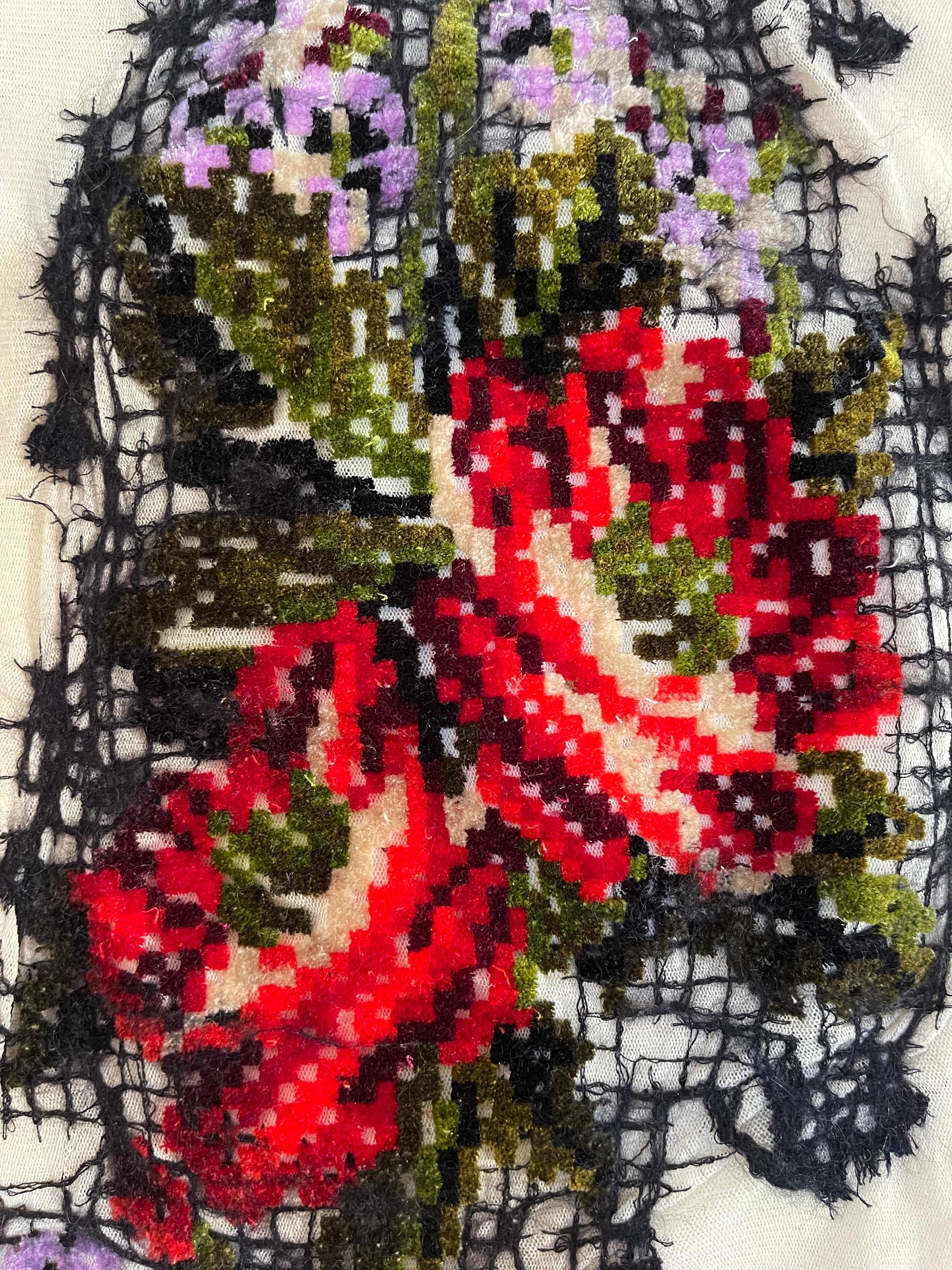 小物 90s Jean Paul Gaultier embroidery tie Vintage Designer Jean Paul Gaultier Accessories