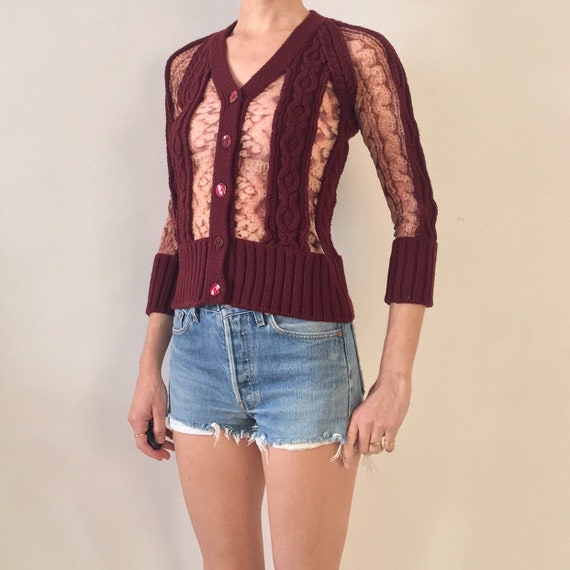 90s Jean Paul GAULTIER ジャンポールゴルチエ カーディガン 中古・古着通販】Jean Paul GAULTIER (ジャンポールゴルチェ) ニット