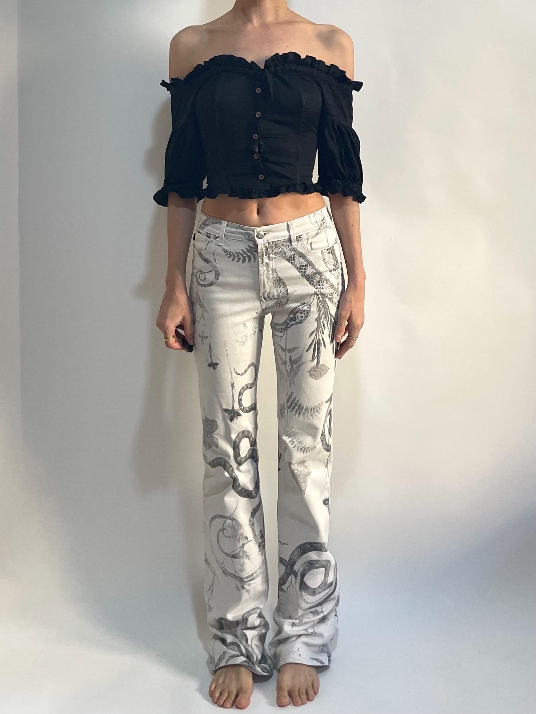 Just Cavalli フレアデニムパンツ　28 42 Just Cavalli フレアデニムパンツ 28 42 【公式通販】