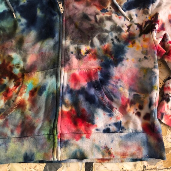 gap pink tie dye sweatshirt
