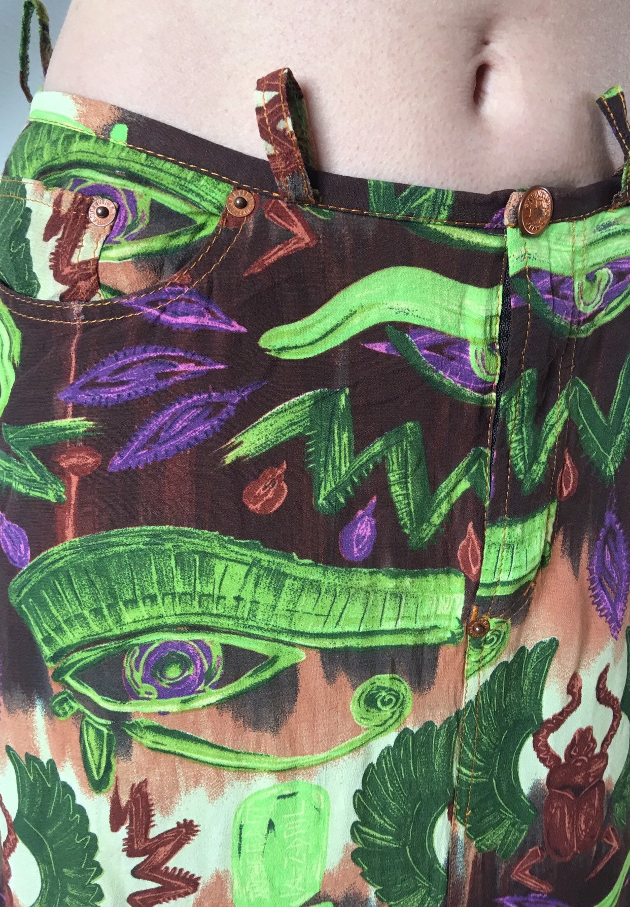 パンツ jeanpaulGAULTIER 017MensY_PBLUE_WHITEJeanPaulGa