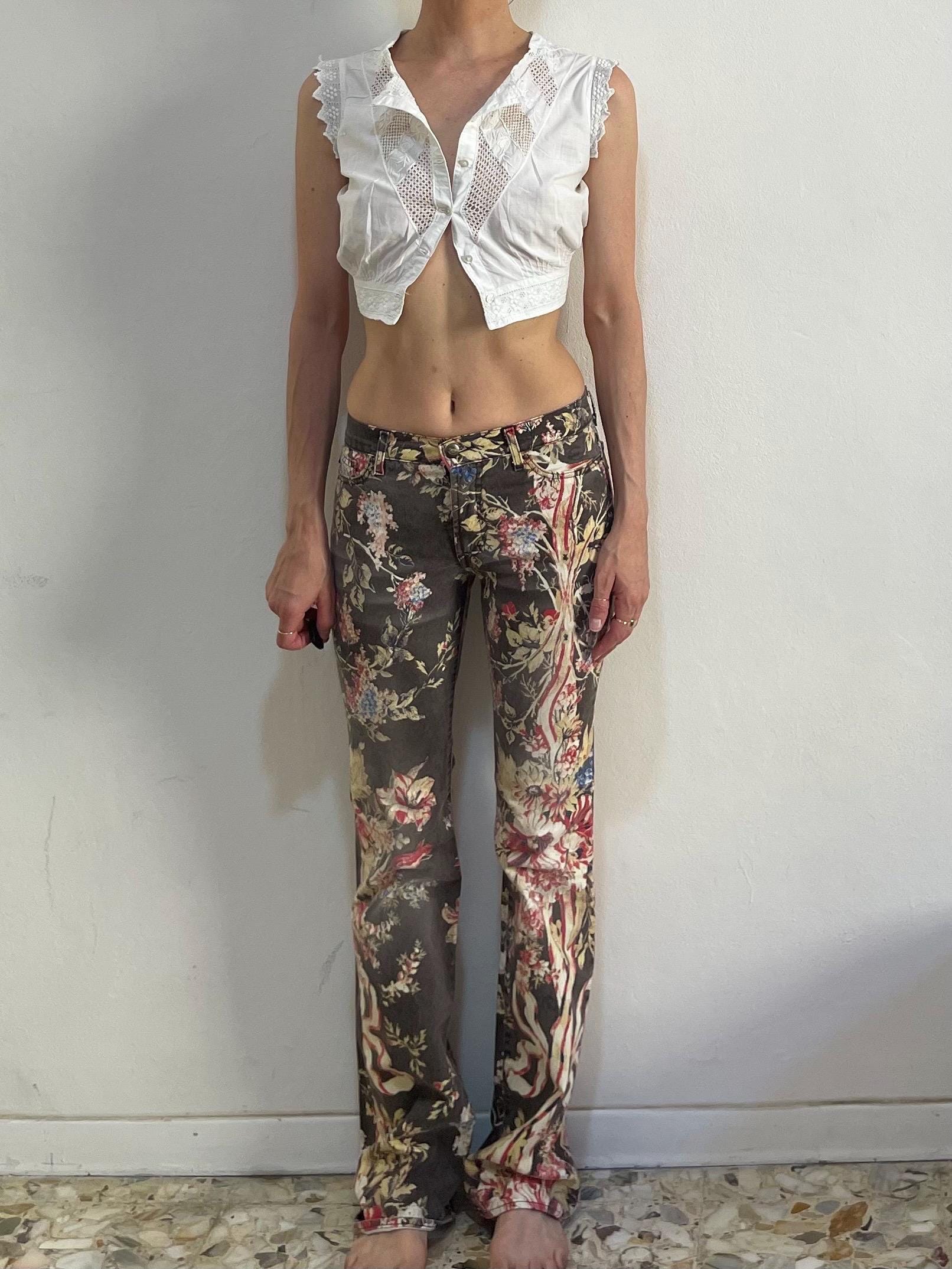 Roberto Cavalli Pants - Etsy