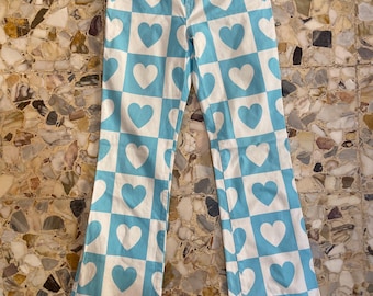 90s Y2K MOSCHINO JEANS デザイン フレアパンツ N870 90s Y2K MOSCHINO