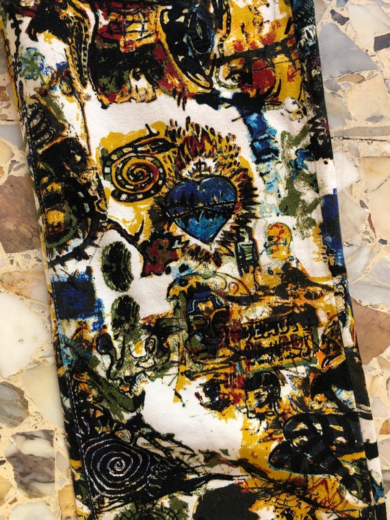 90s Jean Paul Gaultier Jeans Basquiat Club Kid Cy… - image 9