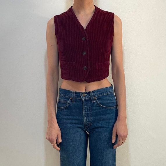 90s Romeo Gigli Thick Corduroy Striped Cotton Velvet Cropped 90s Romeo Gigli Thick Corduroy Striped Cotton Velvet Cropped