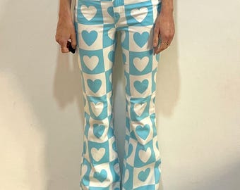 90s Y2K MOSCHINO JEANS デザイン フレアパンツ N870 90s Y2K MOSCHINO JEANS デザイン フレアパンツ N870