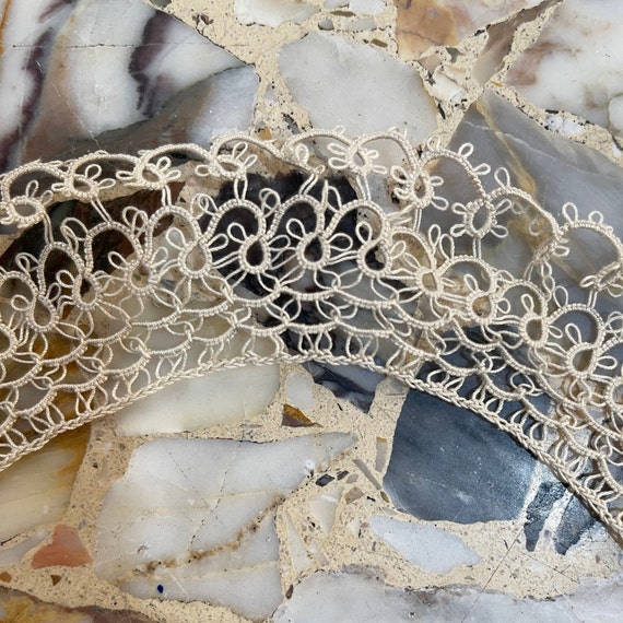 Victorian Edwardian Hand Crochet Cotton Lace Coll… - image 3