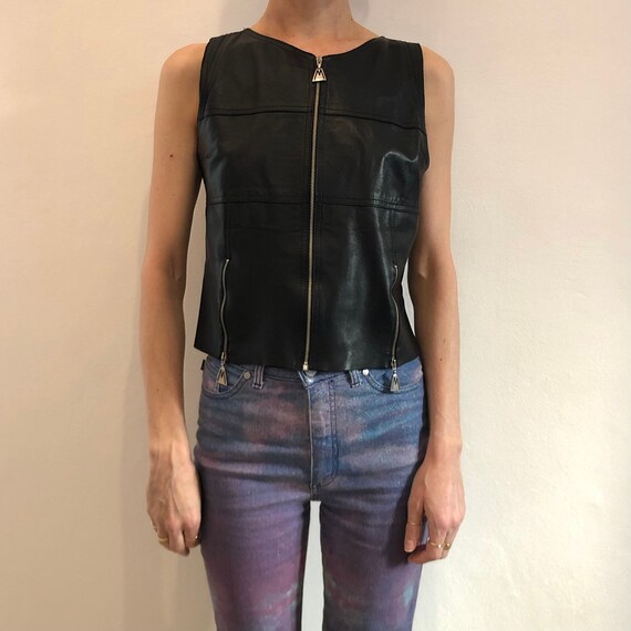 ジャケット・アウター 1990s Claude Montana front zip swing top 1990s Claude Montana front zip swing top