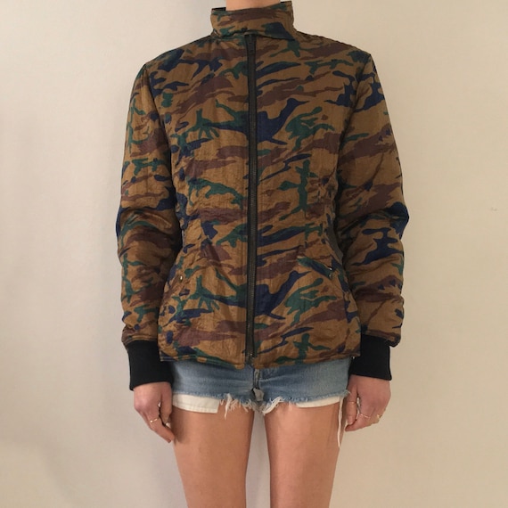 90s Junior Jean Paul Gaultier Camouflage Puffer Winter Jacket - Etsy