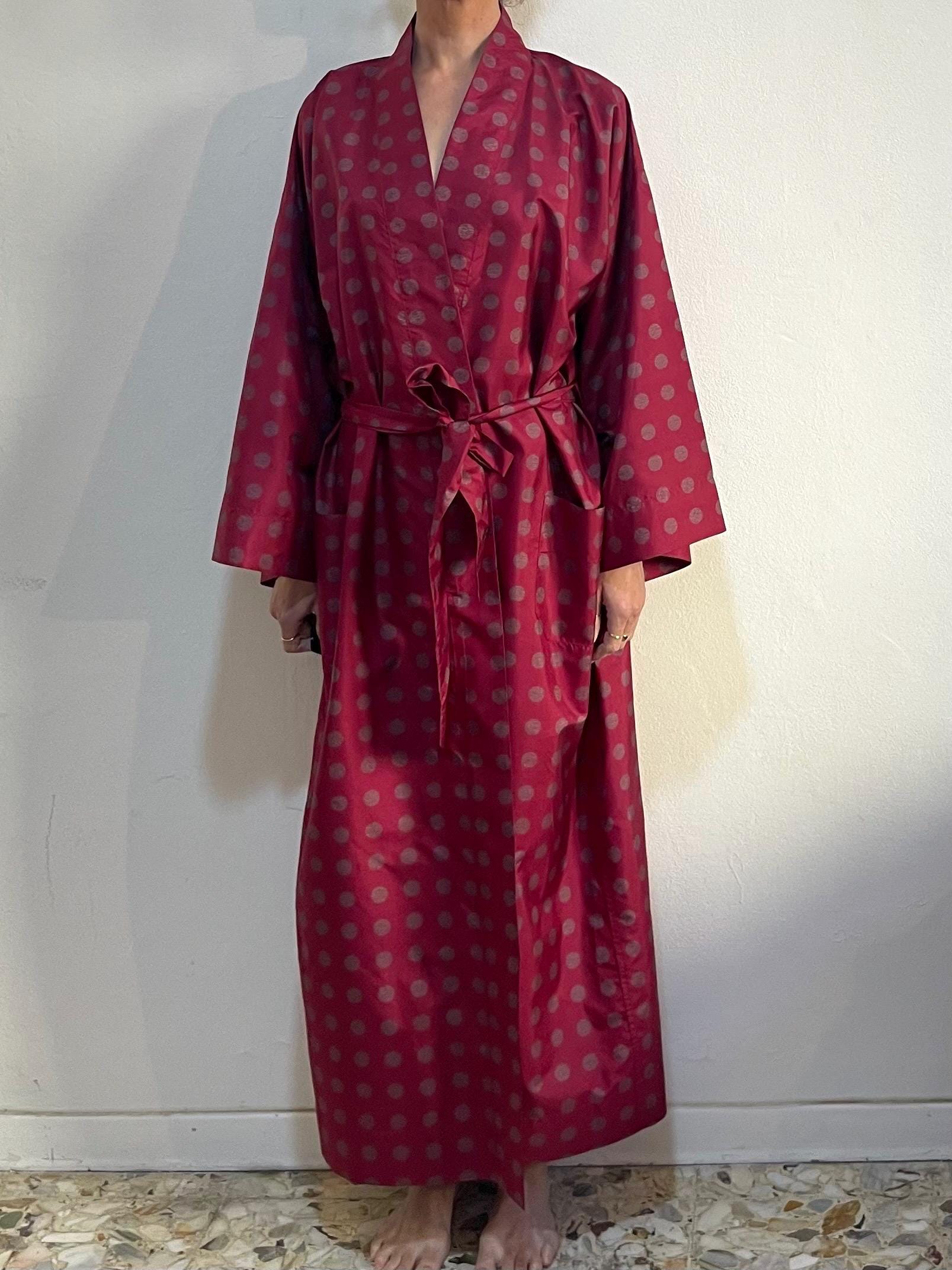 Jim Thompson Silk Robe - Etsy