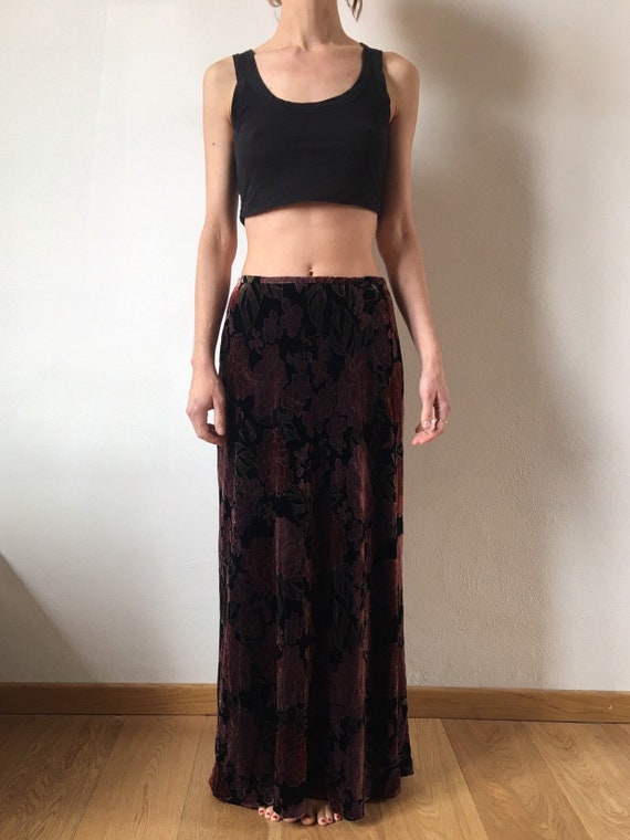 90s bias cut silk velvet Anne Taylor romantic mood