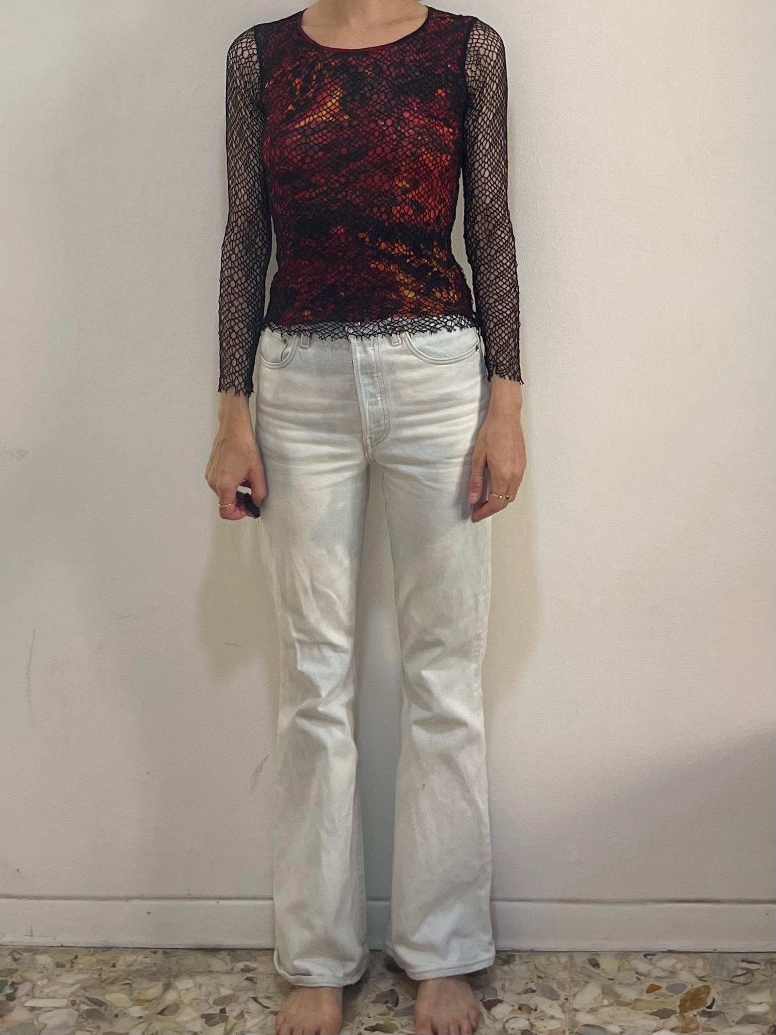 トップス 90s KENZO Vintage Gather Sheer Mesh Tops KENZO 1990s mesh top – Wellington Hunters and Collectors