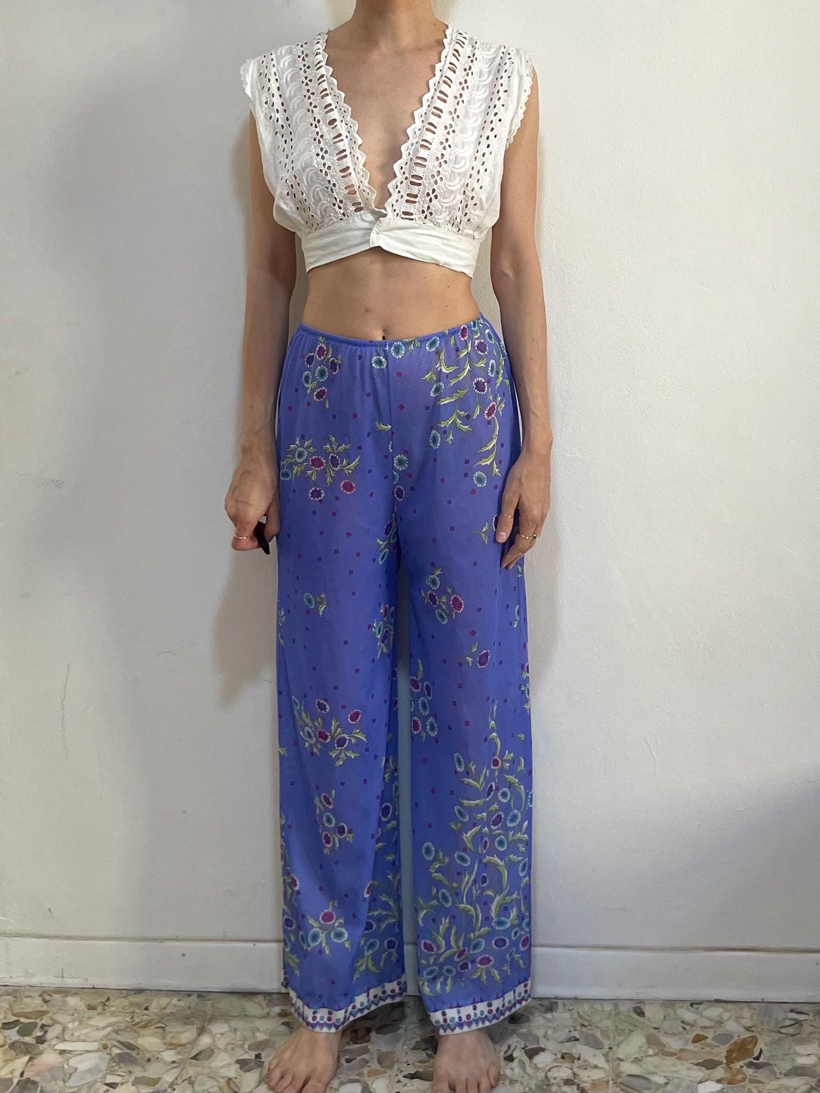 【Emilio Pucci】Palazzoパンツ【関税送料込】 Emilio Pucci Pants - Etsy