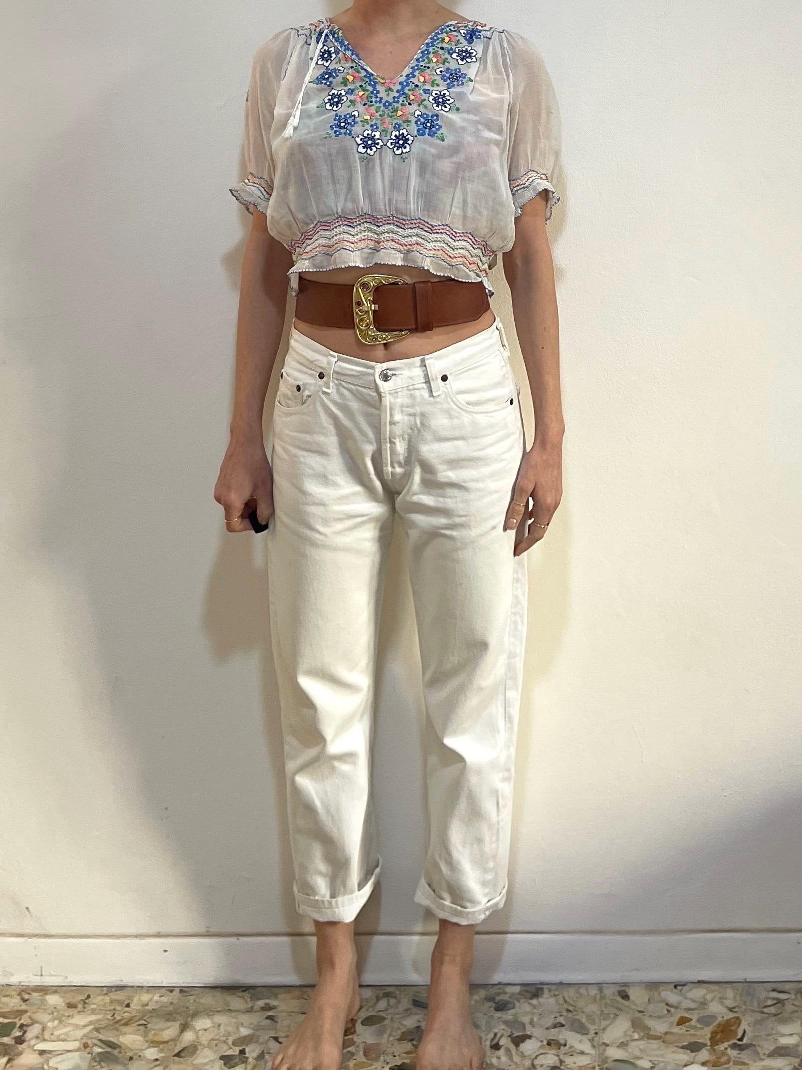 Designer Genny belt size 42 Luxury belts: women main image 2