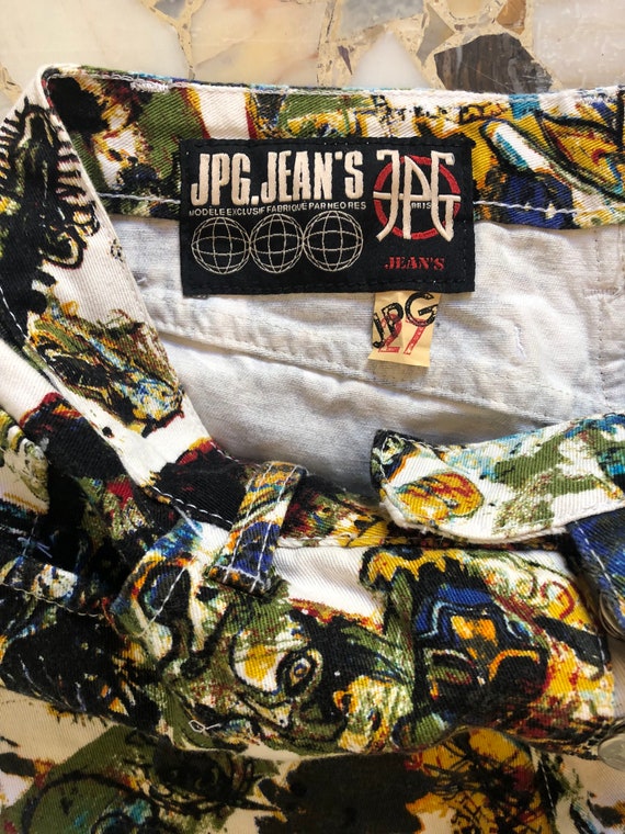 90s Jean Paul Gaultier Jeans Basquiat Club Kid Cy… - image 6