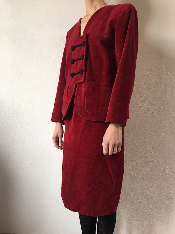 Yves Saint Laurent Variation Velour JKT Vintage Yves Saint Laurent