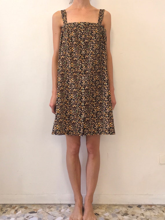 80's Cacharel Liberty Summer Baby Doll Dress Summe