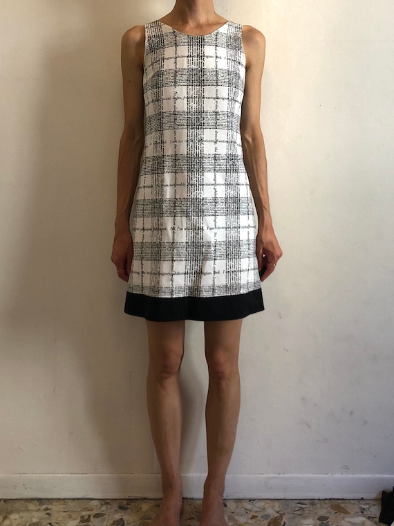Plaid sheath dress deals