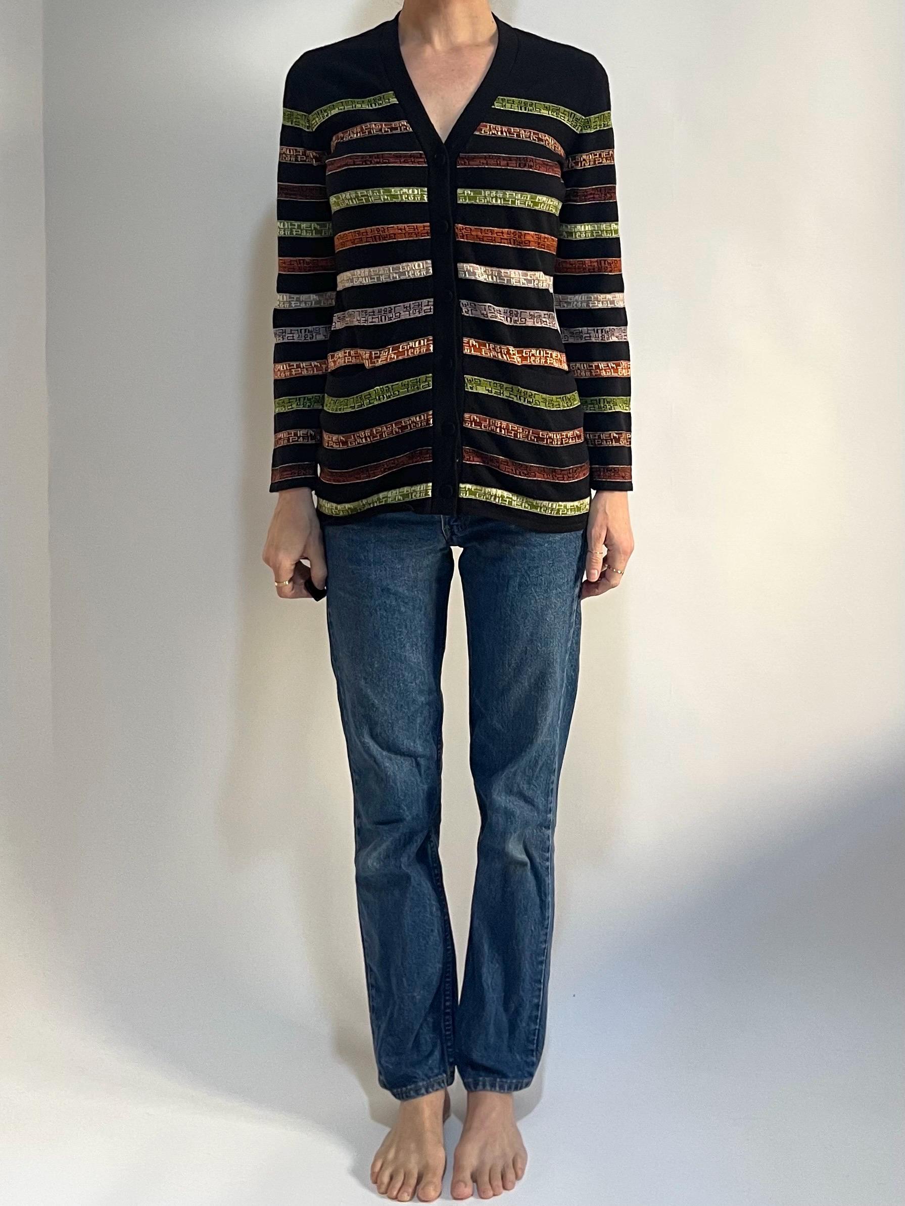 Jean Paul Gaultier Cardigan - Etsy