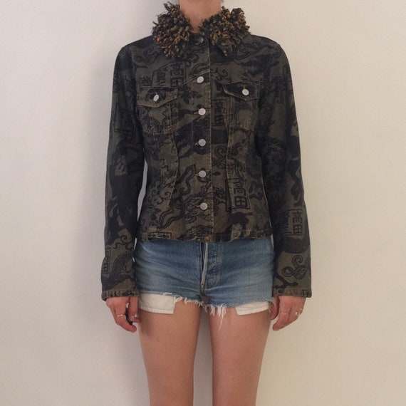 denim jacket kenzo