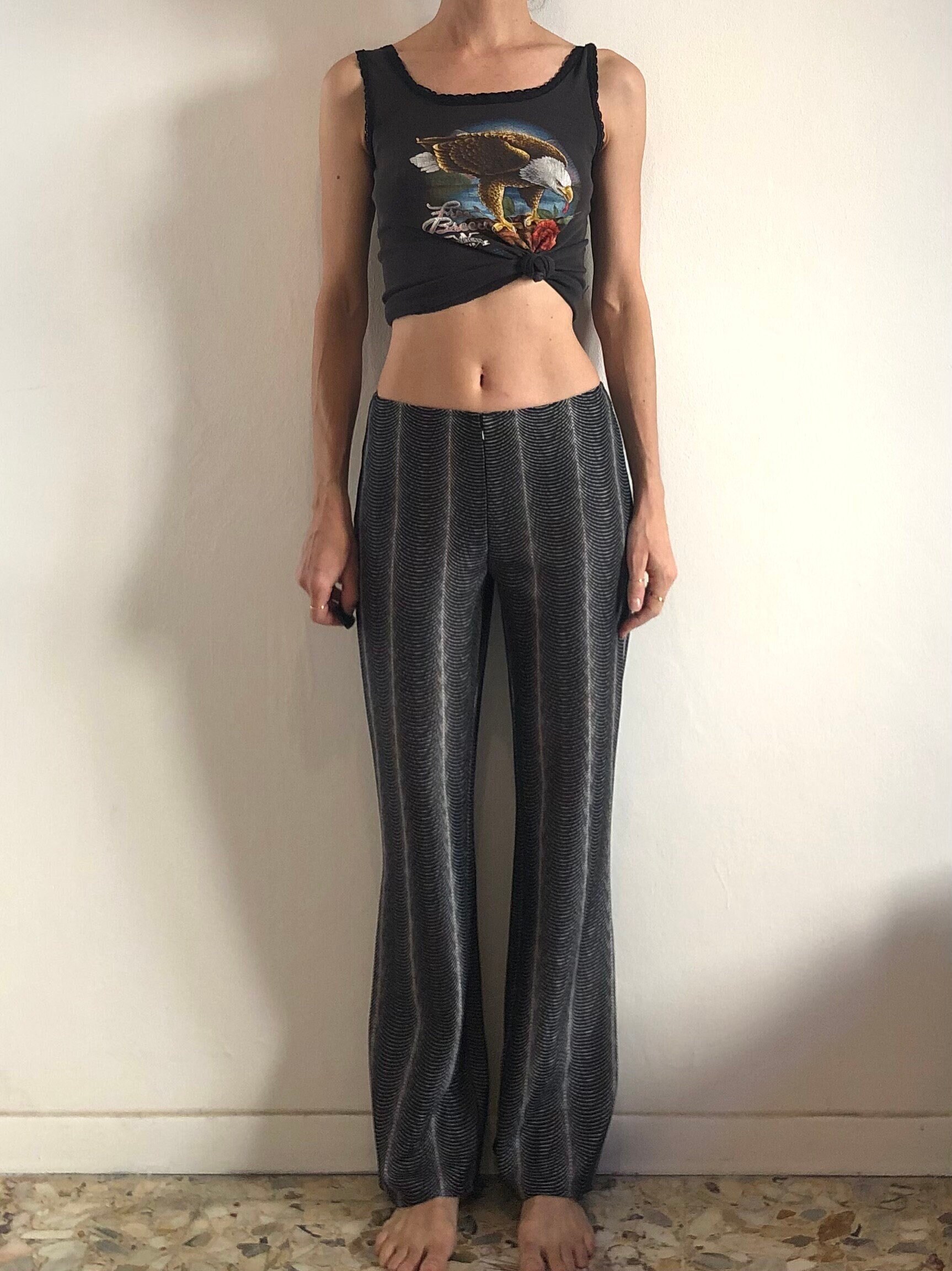 VIVIENNE TAM Polyester Pants (Trousers) Black 1