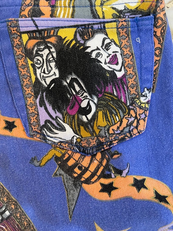 90s Versace Jeans Couture Crazy Clown Circus Super Model Jeans - Etsy