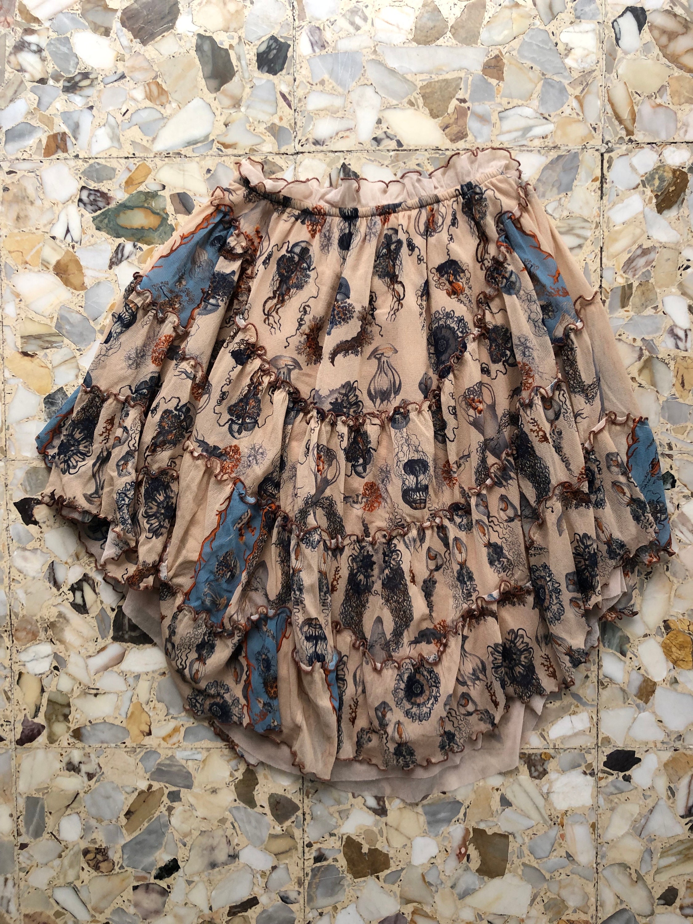 90s Jean Paul Gaultier Jelly Fish Under the Sea Multi Tiered 90s Jean Paul Gaultier Jelly Fish Under the Sea Multi Tiered