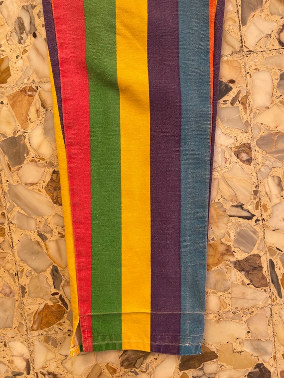 パンツ KENZO Woman Pants Multicolor FD52PA0659RU 77 Vintage Kenzo Jungle 80's Velour Multicolor Printed Pants